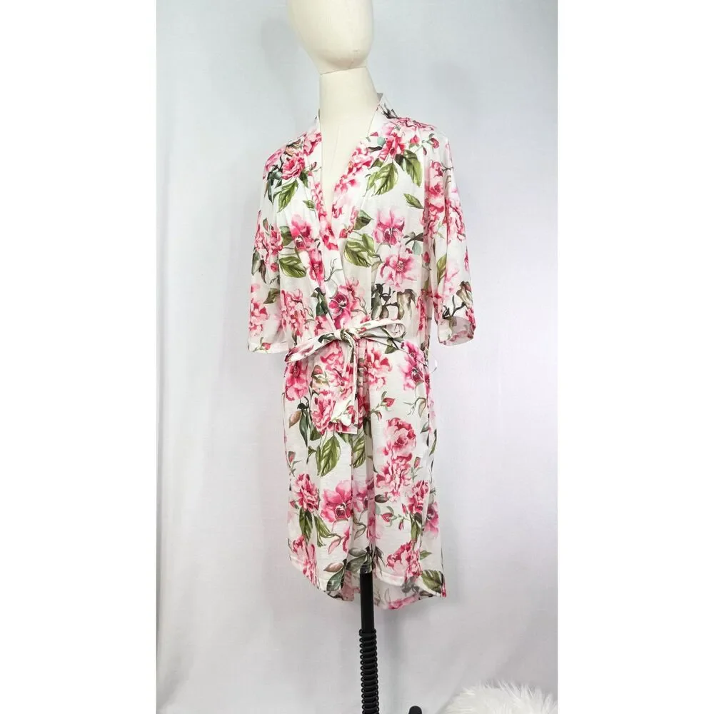 Show Me Your Mumu | Floral Brie Robe Garden of Blooms Cover Up Lounge | One Size